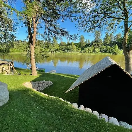 بيت للعطل Hyggelig Sommerhus. Med Udsigt, Til Vand Fra Senge